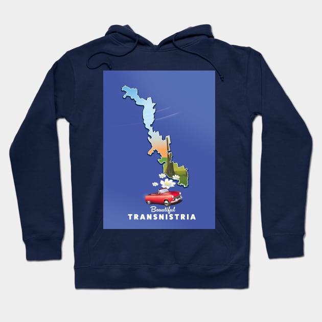 Transnistria map Hoodie by nickemporium1